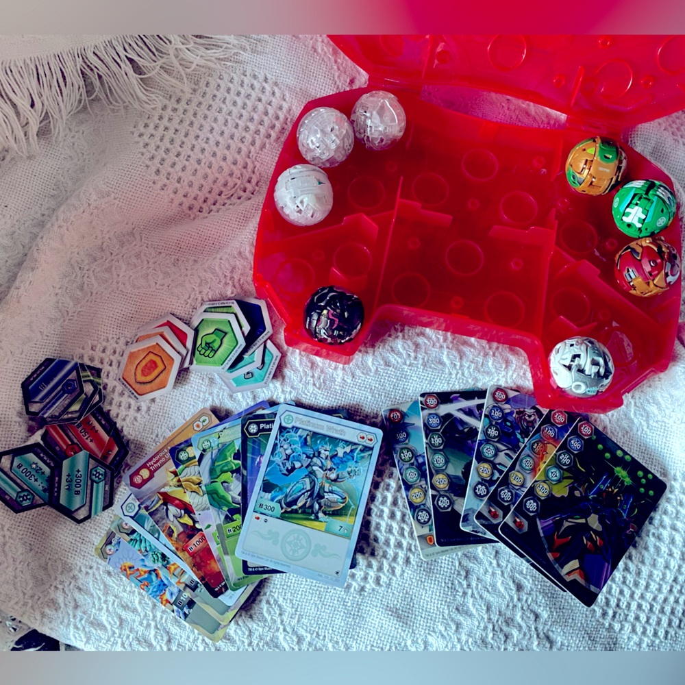 Bakugan collection with case